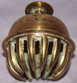 Indian Brass Claw Bell (2)