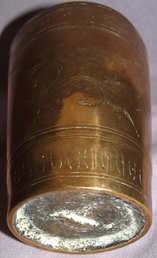 Vintage Brass Beaker (2)