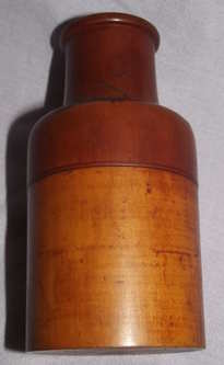 Victorian Boxwood Medicine Bottle Holder (2)
