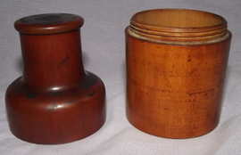 Victorian Boxwood Medicine Bottle Holder (5)