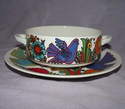 Villeroy and Boch Acapulco Soup Bowl and Saucer.