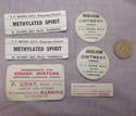 Vintage Chemist Bottle Labels.