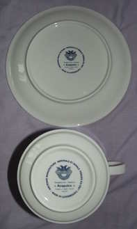 Villeroy and Boch Acapulco Coffee Tea Cup and Saucer (3)