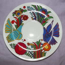 Villeroy and Boch Acapulco Soup Bowl and Saucer (2)