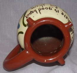Torquay Pottery Motto Ware Puzzle Jug (6)