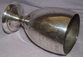 Silver Plated Masonic Goblet (4)