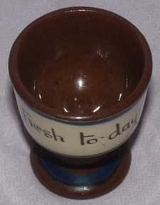 Torquay Motto Ware Egg Cup Wookey Hole (4)