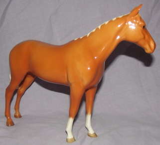 Large Beswick Palomino Huntsmans Horse (3)