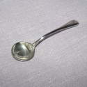 Solid Silver Salt Spoon Birmingham 1919.  