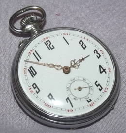 Vintage Argentan Pocket Watch (2)