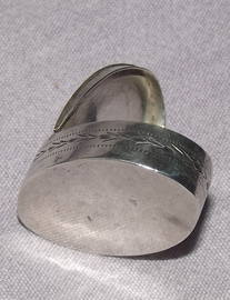 Miniature Georgian Solid Silver Snuff Box (6)