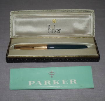 Parker 51 Fountain Pen 12ct Rolled Gold Top.
