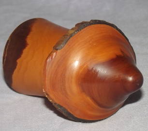 Wooden Mushroom Lidded Pot (3)