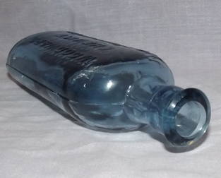 Victorian Woodward Chemist Blue Bottle (5)