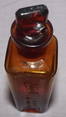 Victorian Amber Glass Boots Bottle (6)