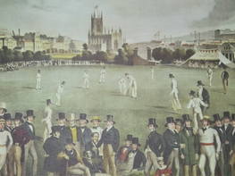 A Cricket Match between Sussex and Kent Print (3)