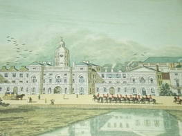 Print of Old London The Horse Guards and Melbourne House 1821 (3)