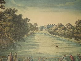 Print of Old London St James Park and Buckingham House 1763 (3)