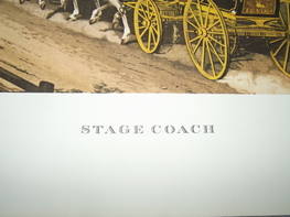 Stage Coach Print London to Brighton Stage Coach (2)
