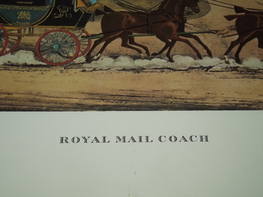 Stage Coach Print Royal Mail Coach (2)
