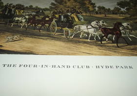 Stage Coach Print The Four In Hand Club Hyde Park (2)