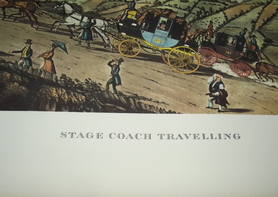 Stage Coach Print Stage Coach Travelling (2)