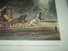 Stage Coach Print Mail Coach in a Thunder Storm on Newmarket Heath (3)