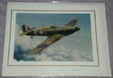 Spitfire Card Signed by Brian Petch.