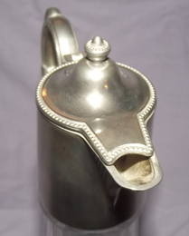 Silver Plated and Glass Claret Jug (4)