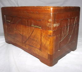 Lovely Oriental Carved Box (5)