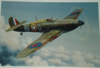 Spitfire Card Signed by Brian Petch (2)