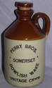 Perry Brothers Somerset Cider Flagon.