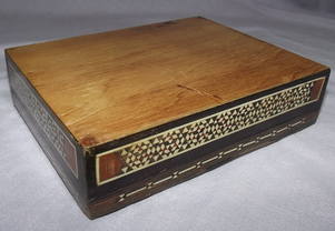 Vintage Inlaid Cigarette Box (6)