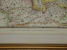 Saxtons Map of Oxfordshire Buckinghamshire and Berkshire 1574 (2)