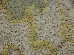 Saxtons Map of Oxfordshire Buckinghamshire and Berkshire 1574 (3)