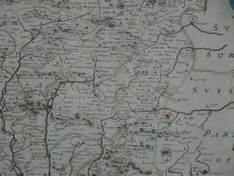 William Blaeu Map of Hampshire 1645 (3)