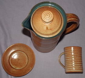 Folkestone Pottery Coffee Set by Marc Goldberger (5)