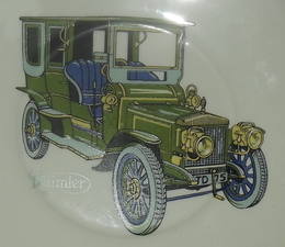 Daimler Decorated Plate