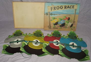 Vintage Frog Race Game by Spears 1973 (2)