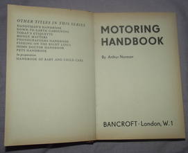 Motoring Handbook by Arthur Norman (2)