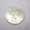1968 Mexico Olympics 25 Pesos Silver Coin.
