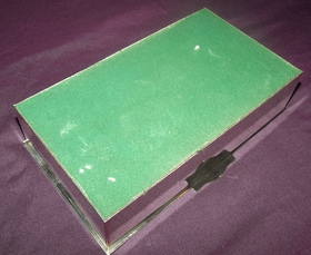 Silver Plated Cigarette Trinket or Jewellery Box (6)