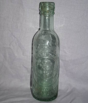 Victorian Soda Water Bottle C Mumby.