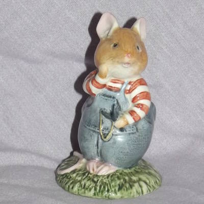 Royal Doulton Bramley Hedge Figure, Wilfred Toadflax.