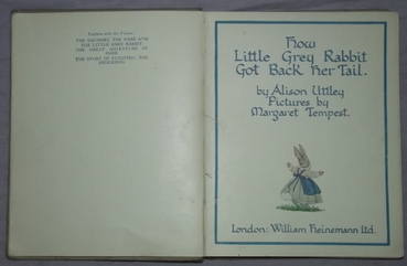 How Little Grey Rabbit Got Back Her Tail by Alison Uttley (2)