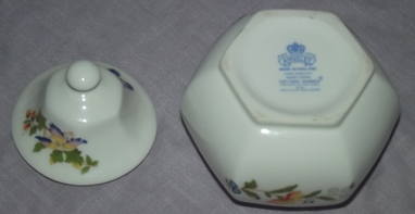 Aynsley Cottage Garden China Lidded Trinket Pot (3)
