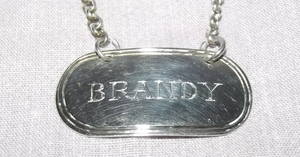 Silver Brandy Label Georgian 1822 (3)