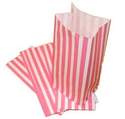 Candy Stripe bags with Gusset x 100