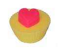 Rhubarb & Custard cupcake soaps x 12