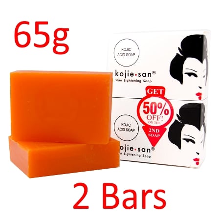Kojie San Skin Lightening Kojic Acid Soap 2 Bars - 65g